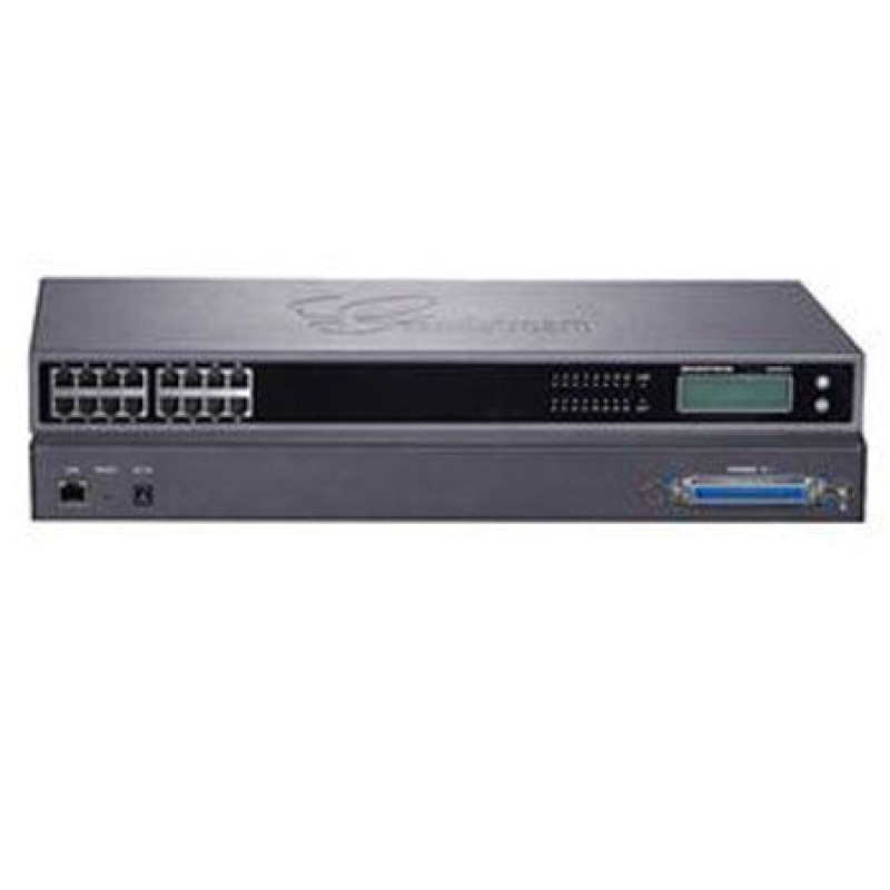 Gateway VoIP GrandStream ATA de 16 puertos FXS  1 puerto TELCO de 50 pins p/montaje en rack